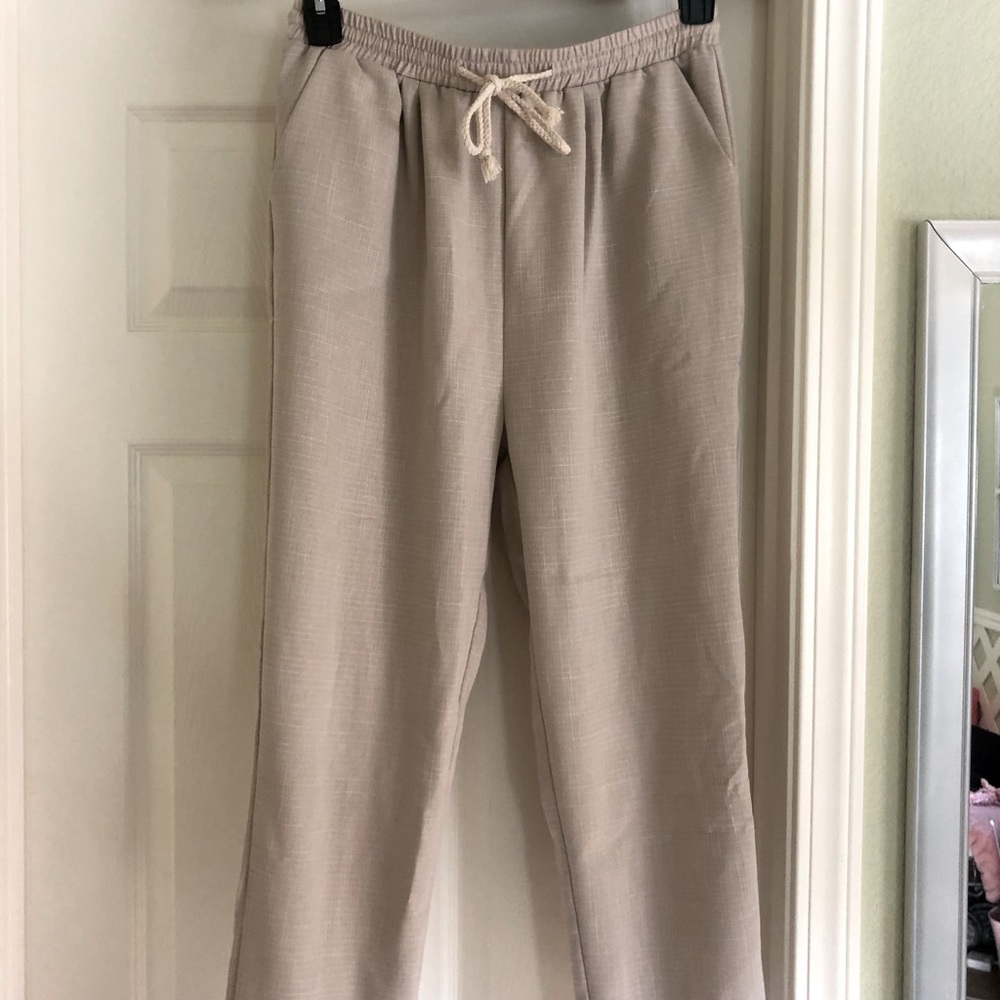 Straight leg pants